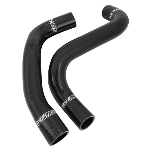Proflow Radiator Hose Kit, Silicone, Black, 5mm wall, 4 Ply, For Holden Commodore VE/VF LS2/LS3, Same as CH5472, CH5473, Kit