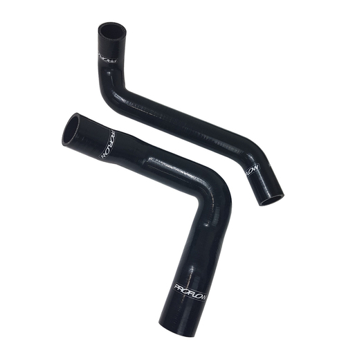 Proflow Radiator Hose Kit, Silicone, Black, For Ford XY XYGT ZD Cleveland 351C 