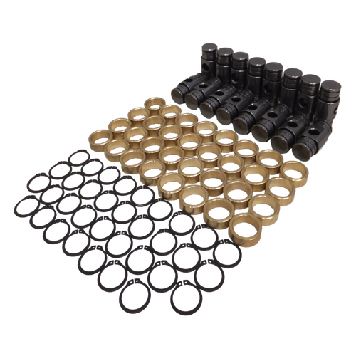 Proflow OE Style Bronze Bush Performance Trunnion Upgrade Kit, GM LS Series, OEM R/Arm, Trunnions,  Circlips, Fasteners, Installation Tool, Set Of 16