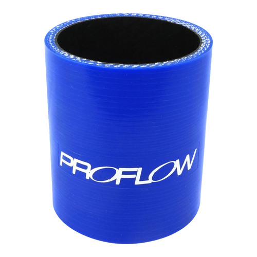 Proflow Hose Tubing Air intake, Silicone, Straight, 1.75in. Straight 3in. Length, Blue