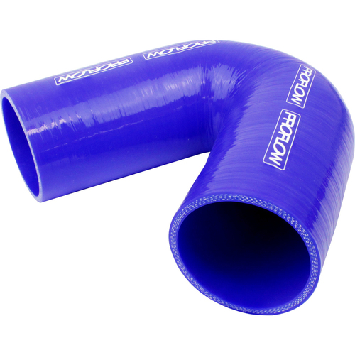 Proflow Hose Tubing Air intake, Silicone, Coupler, 2.00in. 135 Degree Elbow, Blue