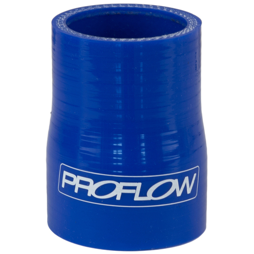 Proflow Hose Tubing Air intake, Silicone, Reducer, 1.50in. - 2.00in. Straight, Blue