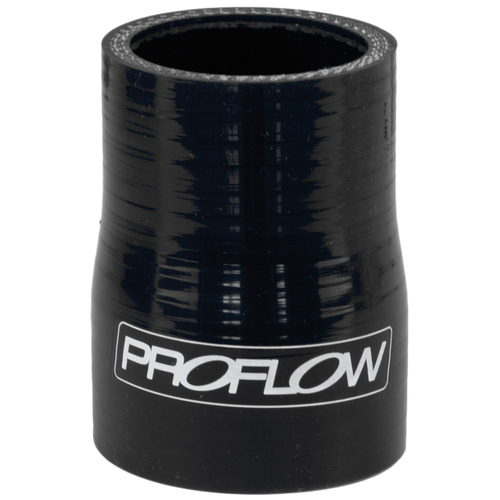 Proflow Hose Tubing Air intake, Silicone, Reducer, 2.00in. - 3.00in. Straight, Black