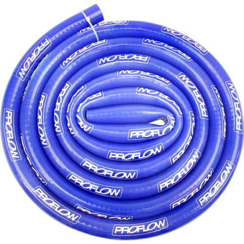 Proflow Silicone Heater Hose 13mm (1/2in. ), Blue 3 Metre