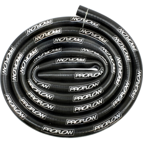 Proflow Silicone Heater Hose 12mm (1/2in. ), Black 3 Metre