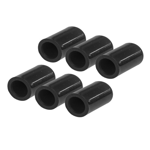 Proflow Silicone Vacuum Port Block Off 16mm x 6pcs Black