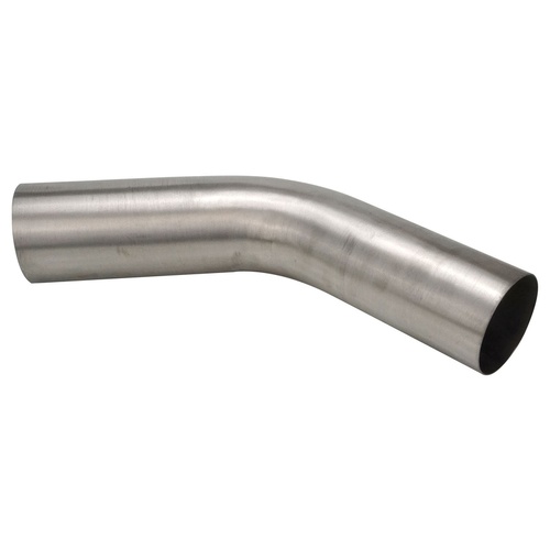 Proflow Titanium Tubing, Mandrel-Bend, 2.0 in, 1.2mm Wall, 45 Deg 152x152mm