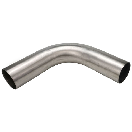 Proflow Titanium Tubing, Mandrel-Bend, 2.0 in., 1.2mm Wall, 90 Deg, 152x152mm