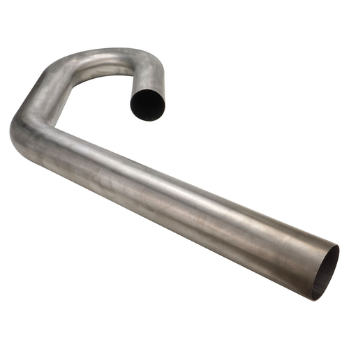 Proflow Titanium Tubing, Titanium, U-J Mandrel Bend, 2.00 in., 1.2mm Wall, 45/180 Deg