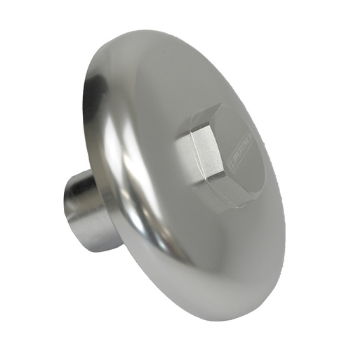 Proflow Oil Filter, Sandwich Block Off Plate, Aluminium For Ford 3/4 -16, Silver
