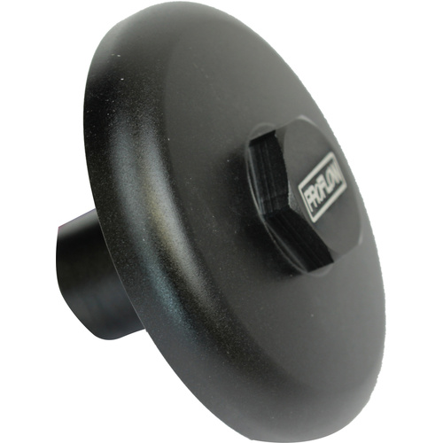 Proflow Oil Filter, Sandwich Block Off Plate, Aluminium Black M18 x 1.5