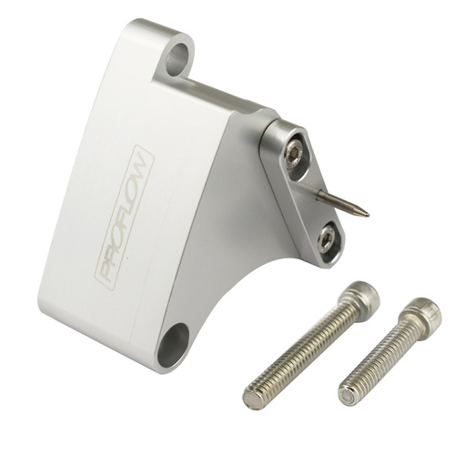 Proflow Timing Pointer, Billet Aluminium, Polished, Chev Small Block, 8 in. Balancer