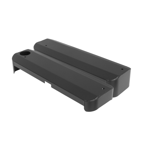 Proflow Ignition Coil Covers, LS, Fabricated Aluminium, Black Powder Coated, LS1/LS2, Pair