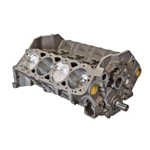 Proflow Warlord+ Engine, Shortblock Assembly, SB Chev 383 Stroker Motor, New Warlord Block Last, 1pc RMS, Steel Crank, Flat Top Piston, Assembled