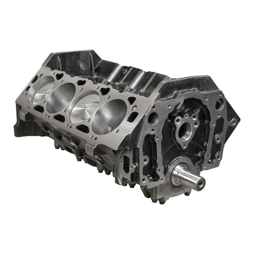 Proflow Warlord+ Engine, Shortblock Assembly, BB Chev 454 Motor, New Gew 6 Warlord Block Late, 1pc RMS, Steel Crank, Flat Top Piston, Assembled